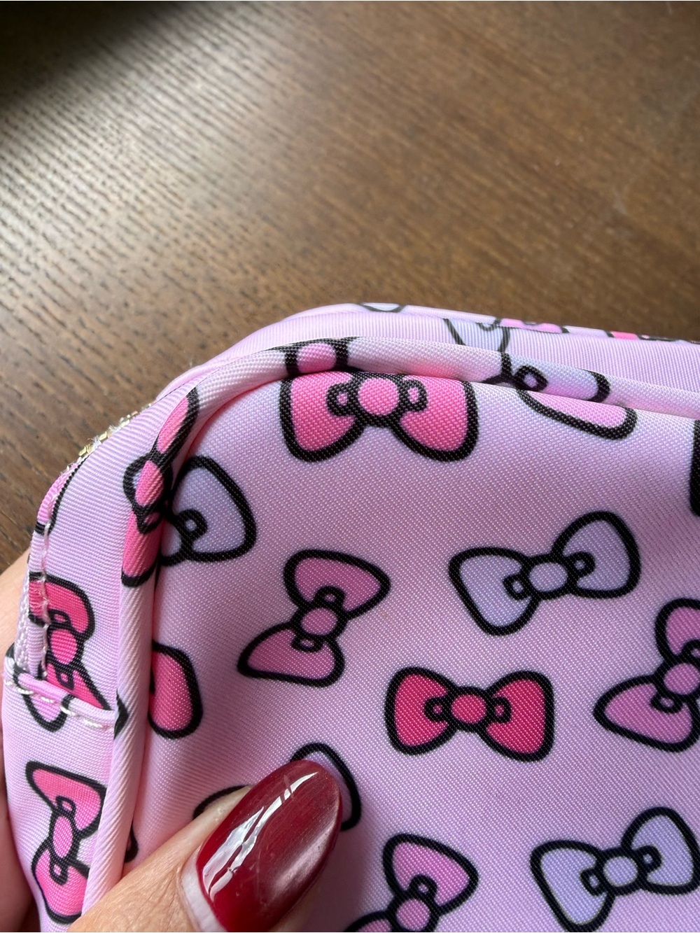 Stoney Clover Lane x Hello Kitty Bows Mini Pouch - Picture 11 of 16